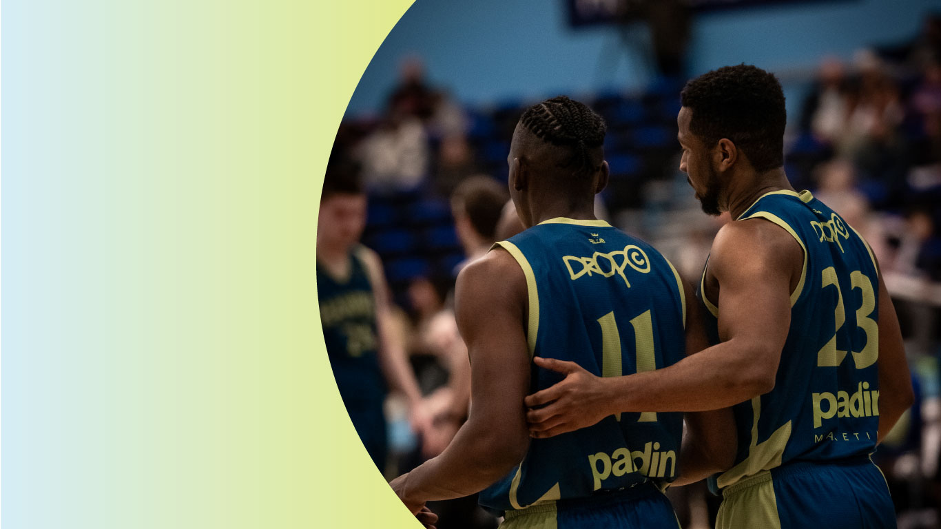 West Yorkshire Hawks players during game at ActiveHud